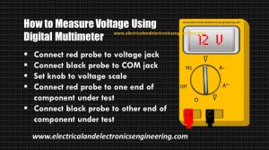 5 Steps to Measure Voltage Using Digital Multimeter