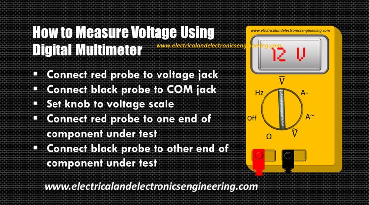 5 to Measure Voltage Digital Multimeter