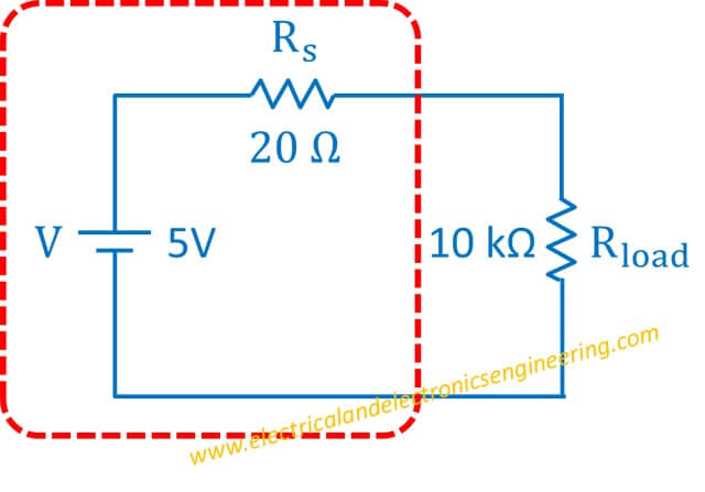 Current Source To Voltage Source Conversion