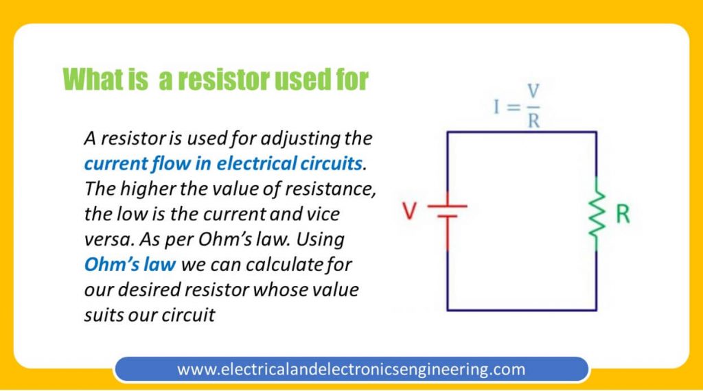 what-is-a-resistor-used-for-electrical-and-electronics-engineering