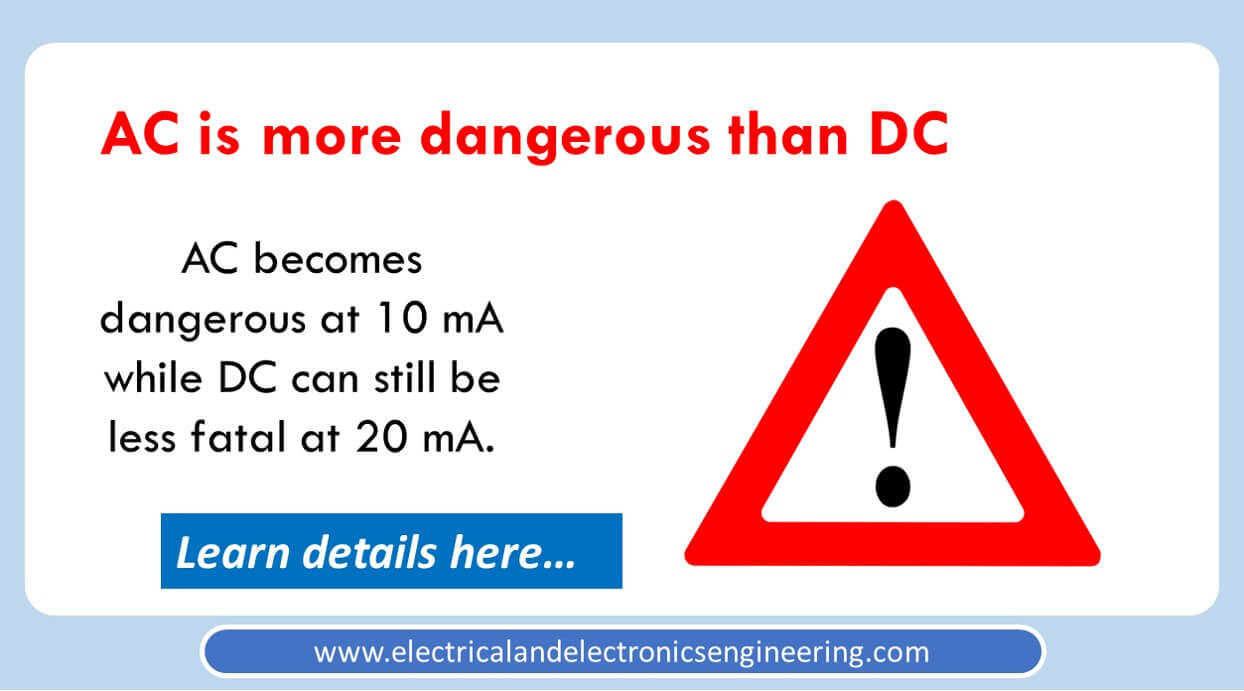 Experimental Proof AC Is More Dangerous Than DC Electrical And 