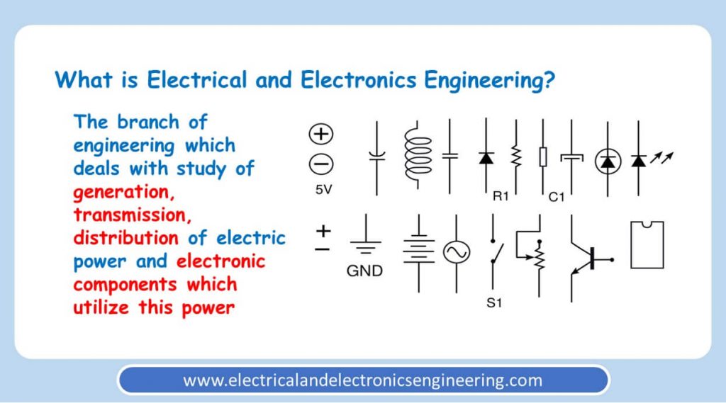 Definition of Electrical and Electronics Engineering