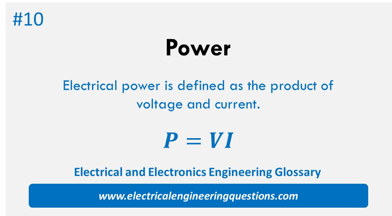 electric-power-formula-and-definition